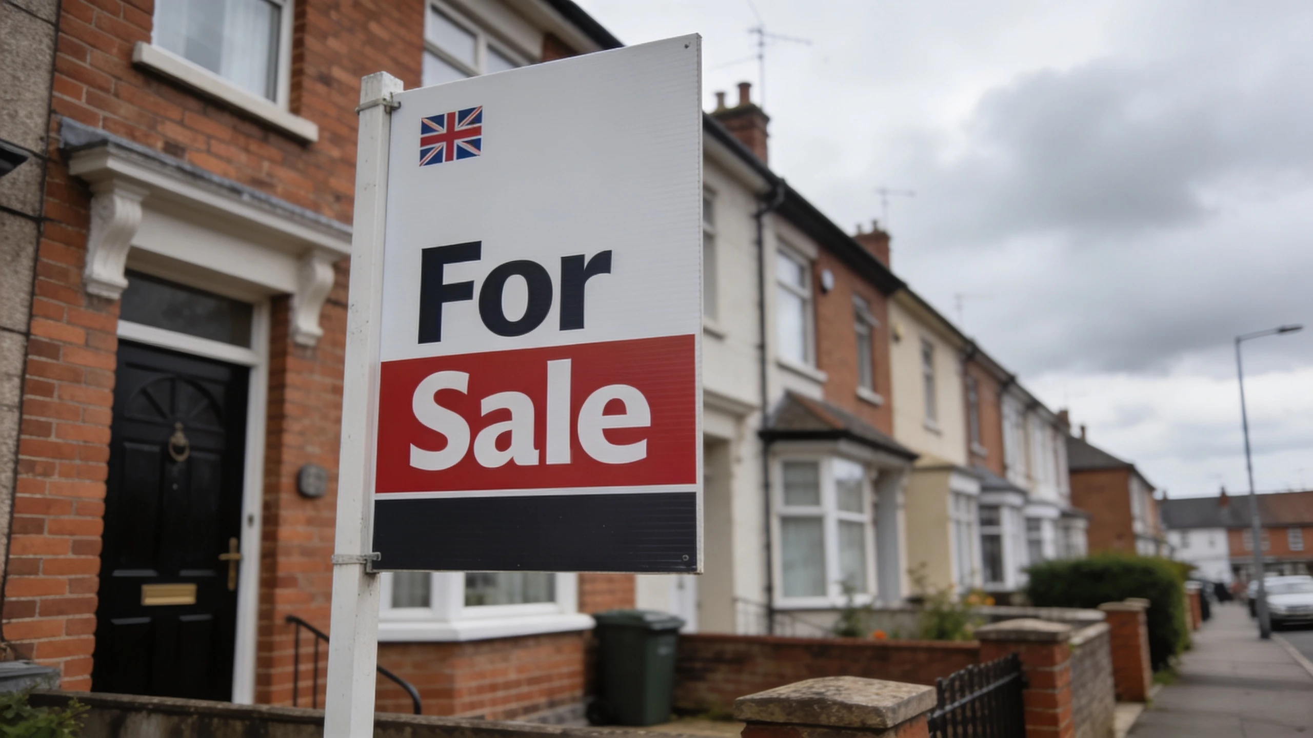 Fire-damaged UK property