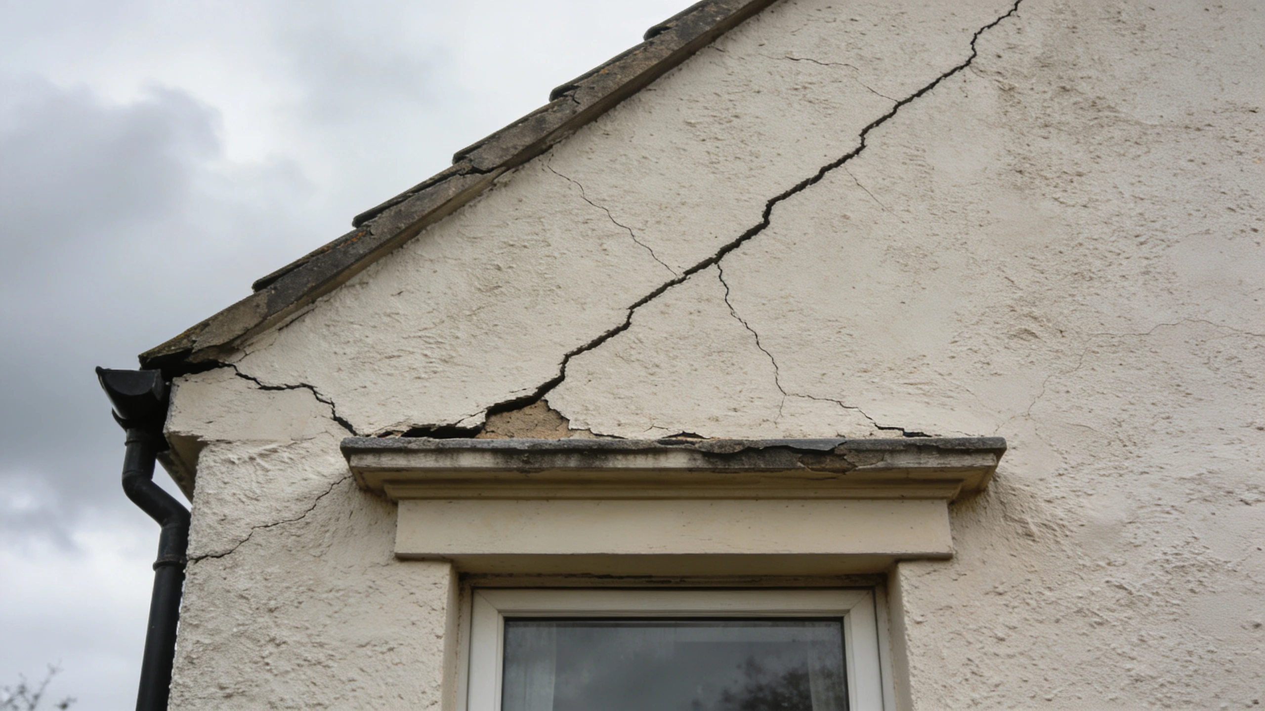 Selling a property with subsidence in the UK