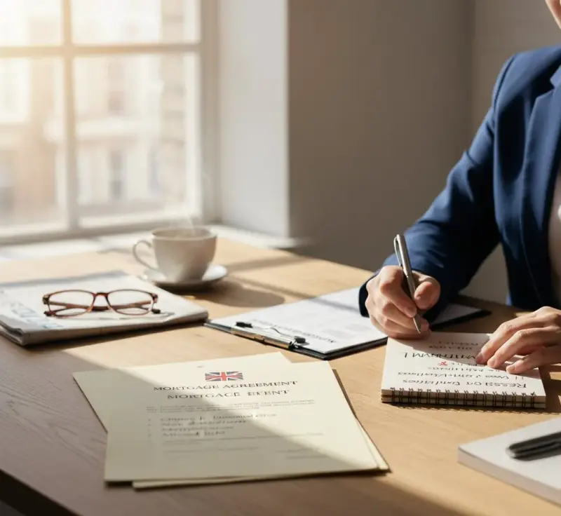 UK mortgage process guidance